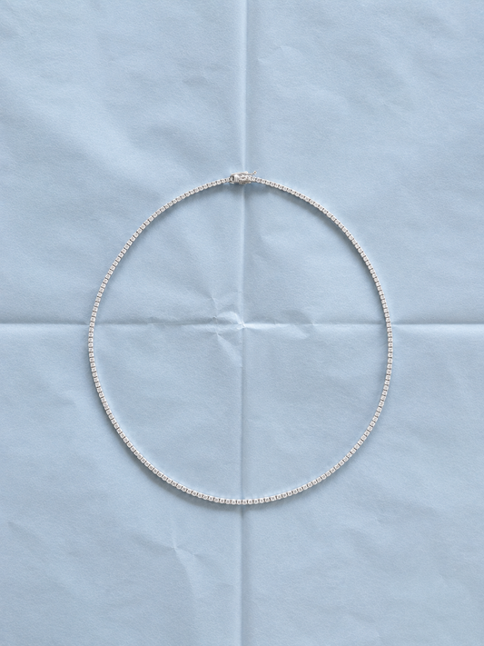Tennis Necklace 3.15ct