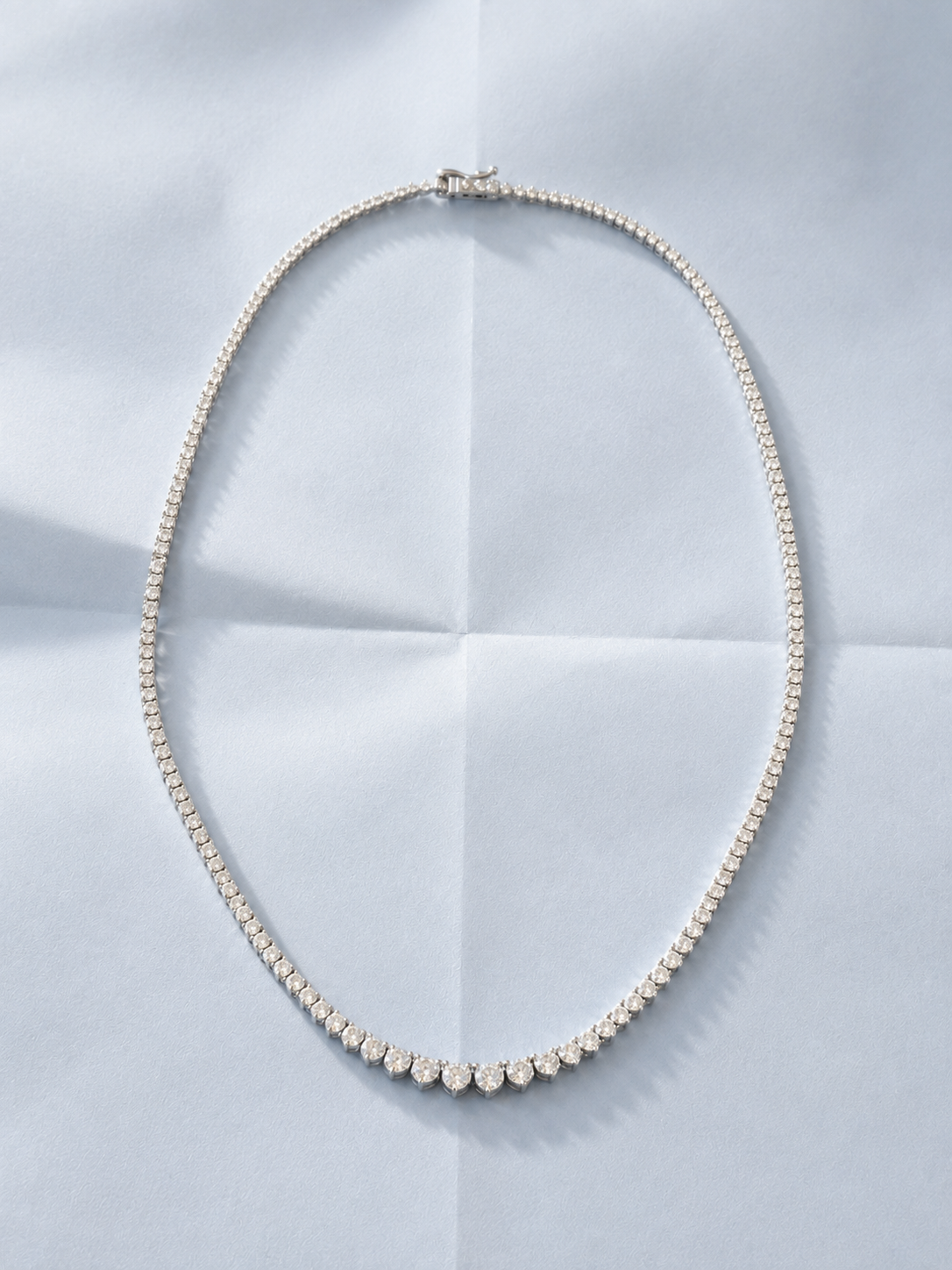Tennis Necklace Gradient 5.5ct