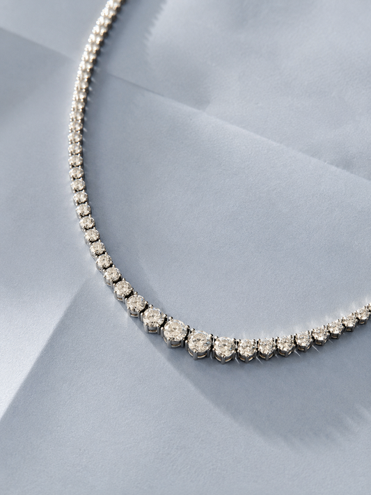 Tennis Necklace Gradient 5.5ct