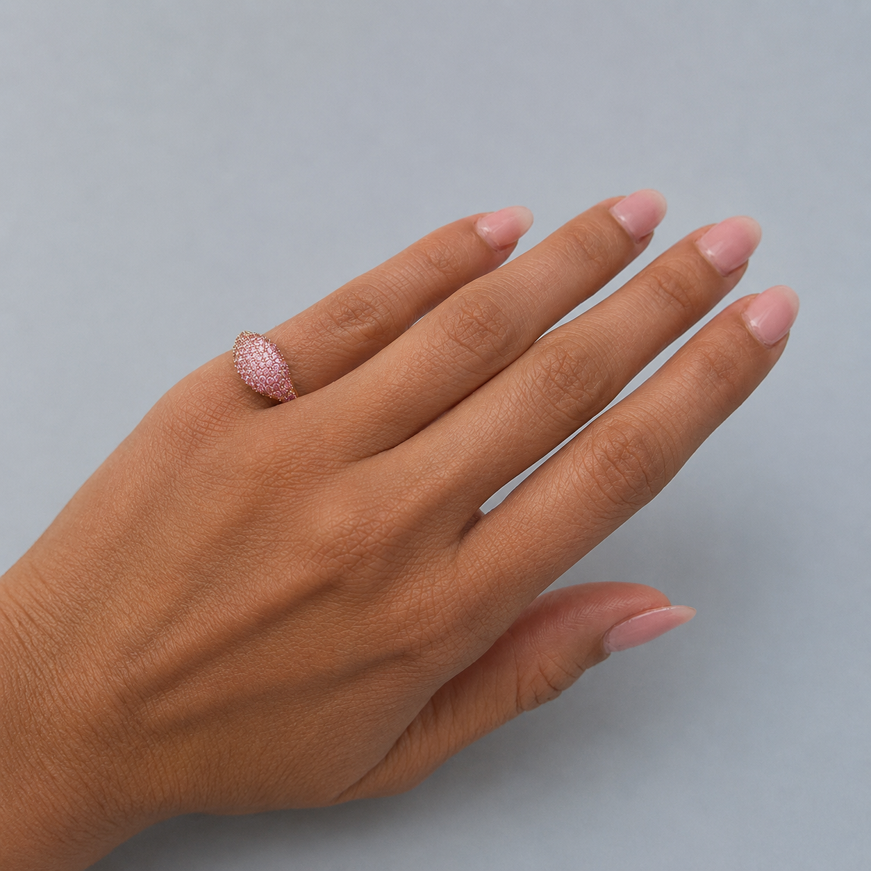 Anillos Dome — Pinky