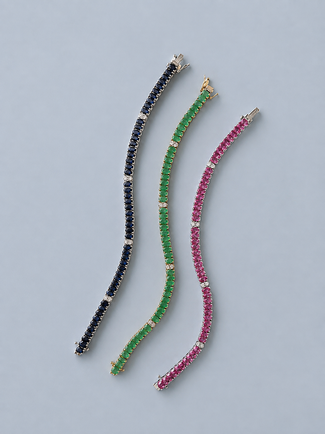 Tennis Bracelets Moon