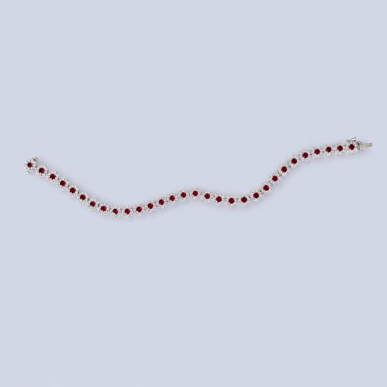 Tennis Bracelet Flower